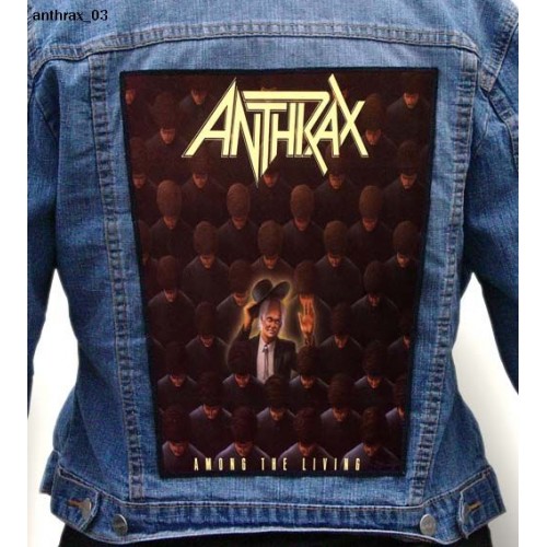 Anthrax 03 - Photo Quality Printed Back Patch