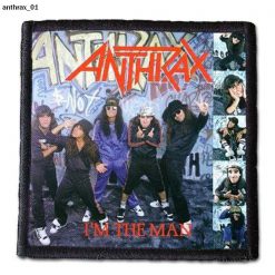 Anthrax 01 - Small Printed Patch