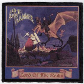 Axe Hammer Lotr - Small Printed Patch