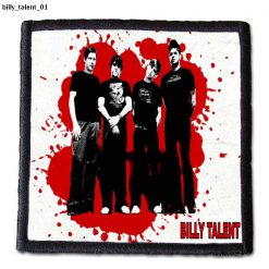 Billy Talent 01 - Small Printed Patch