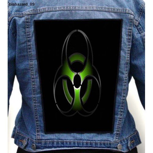 Biohazard 09 - Photo Quality Printed Back Patch