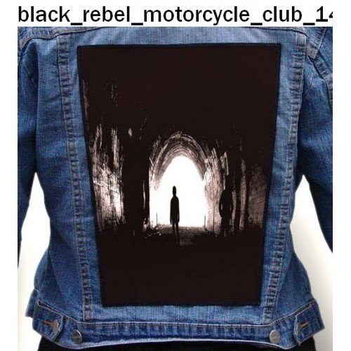 Black Rebel Motorcycle Club 14 - Photo Quality Printed Back Patch