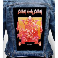 Black Sabbath 17 - Photo Quality Printed Back Patch