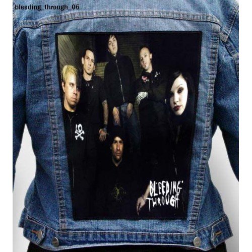 Bleeding Through 06 - Photo Quality Printed Back Patch