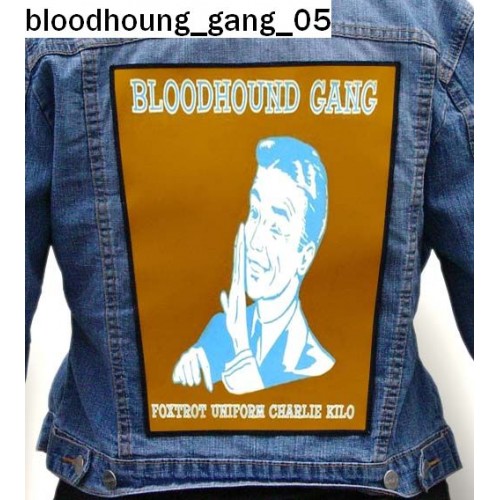 Bloodhoung Gang 05 - Photo Quality Printed Back Patch