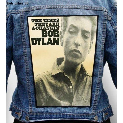 Bob Dylan 06 - Photo Quality Printed Back Patch