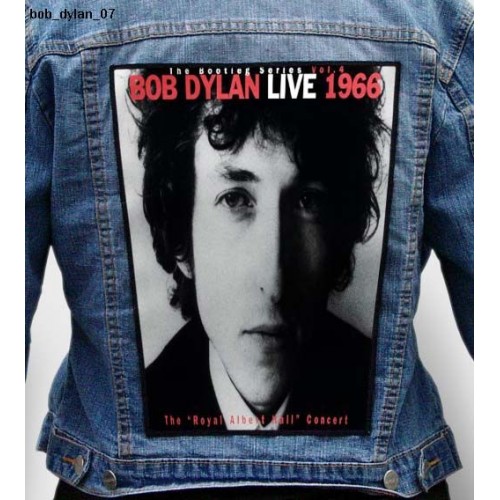 Bob Dylan 07 - Photo Quality Printed Back Patch