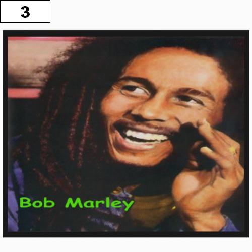 Bob Marley Bob 8819 - Small Printed Patch
