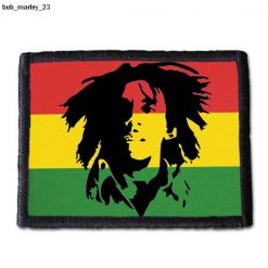 Bob Marley 23 - Small Printed Patch