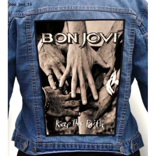 Bon Jovi 16 - Photo Quality Printed Back Patch