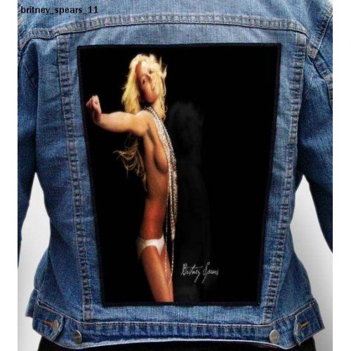 Britney Spears 11 - Photo Quality Printed Back Patch