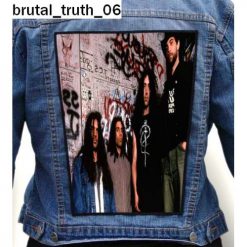 Brutal Truth 06 - Photo Quality Printed Back Patch