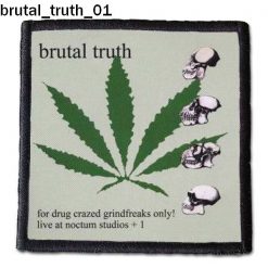 Brutal Truth 01 - Small Printed Patch