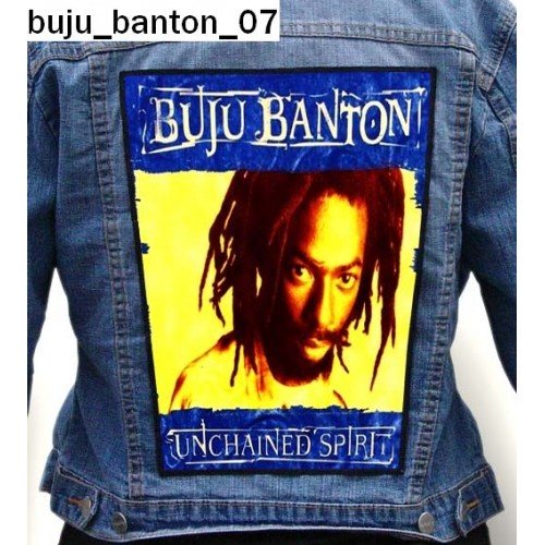 Buju Banton 07 - Photo Quality Printed Back Patch