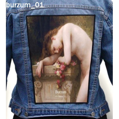 Burzum 01 - Photo Quality Printed Back Patch