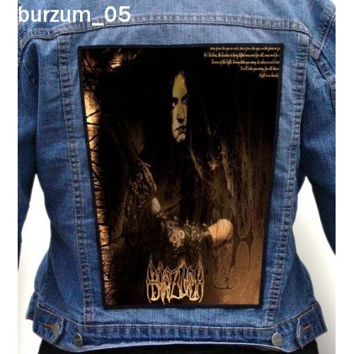 Burzum 05 - Photo Quality Printed Back Patch