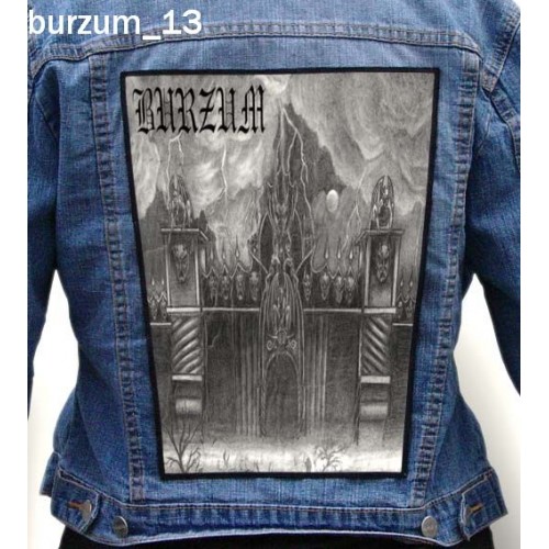 Burzum 13 - Photo Quality Printed Back Patch