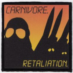 Carnivore R - Small Printed Patch
