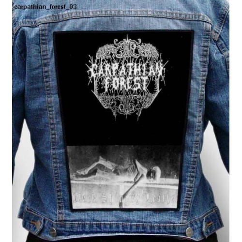 Carpathian Forest 03 - Photo Quality Printed Back Patch