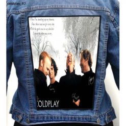 Coldplay 02 - Photo Quality Printed Back Patch