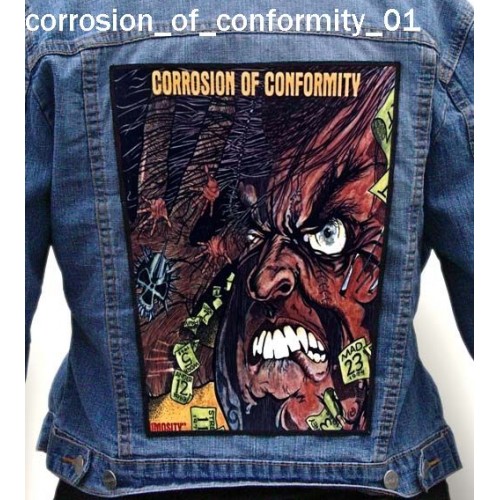 Corrosion Of Conformity 01 - Photo Quality Printed Back Patch