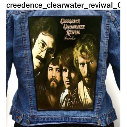 Creedence Clearwater Reviwal 08 - Photo Quality Printed Back Patch