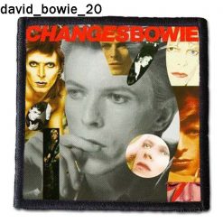 David Bowie 20 - Small Printed Patch