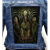 Dawn Of Disease 01 - Photo Quality Printed Back Patch