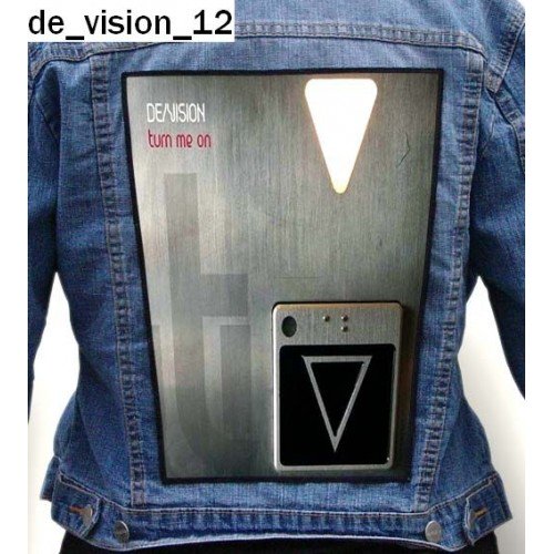De Vision 12 - Photo Quality Printed Back Patch