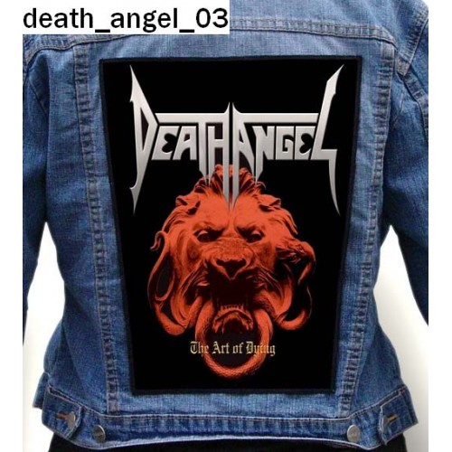 Death Angel 03 - Photo Quality Printed Back Patch
