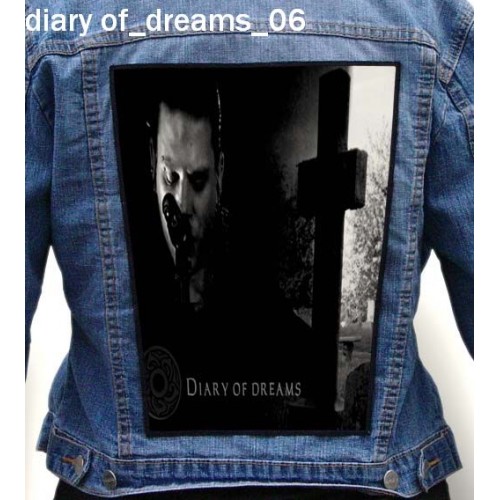 Diary Of Dreams 06 - Photo Quality Printed Back Patch