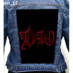 Dio 12 - Photo Quality Printed Back Patch