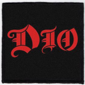 Dio Logo - Small Printed Patch