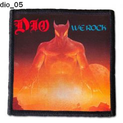 Dio 05 - Small Printed Patch