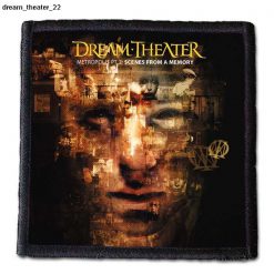 Dream Theater 22 - Small Printed Patch