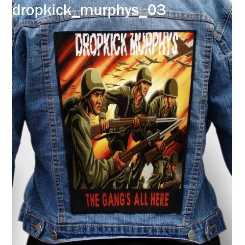 Dropkick Murphys 03 - Photo Quality Printed Back Patch
