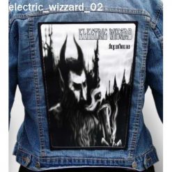 Electric Wizzard 02 - Photo Quality Printed Back Patch