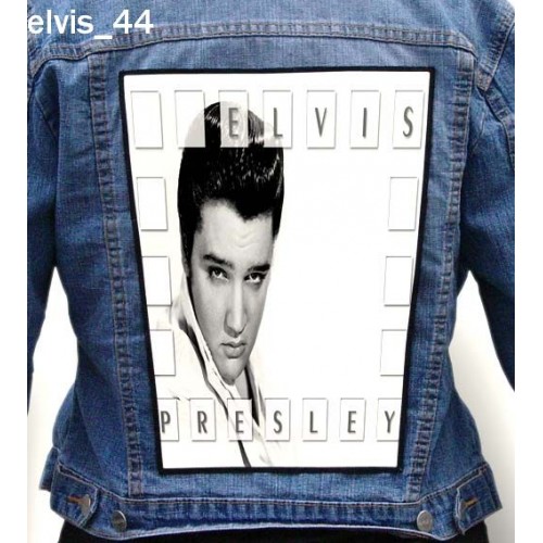 Elvis Presley 44 - Photo Quality Printed Back Patch