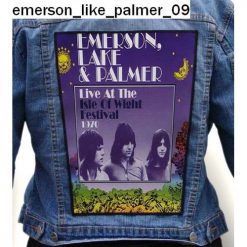 Emerson Like Palmer 09 - Photo Quality Printed Back Patch