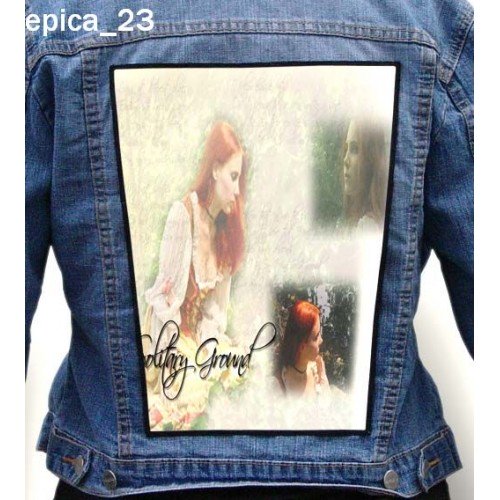 Epica 23 - Photo Quality Printed Back Patch