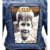 Eric Clapton 15 - Photo Quality Printed Back Patch