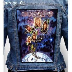 Europe 01 - Photo Quality Printed Back Patch