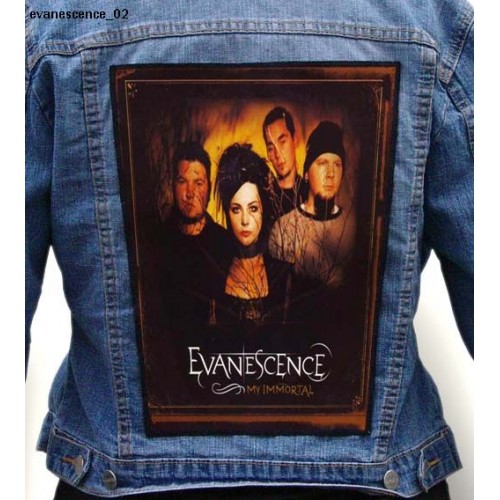 Evanescence 02 - Photo Quality Printed Back Patch