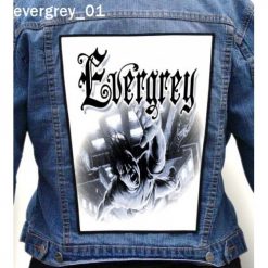 Evergrey 01 - Photo Quality Printed Back Patch