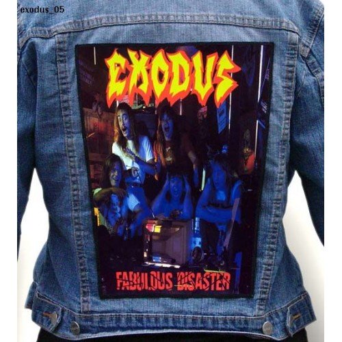 Exodus 05 - Photo Quality Printed Back Patch
