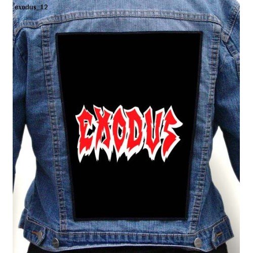 Exodus 12 - Photo Quality Printed Back Patch