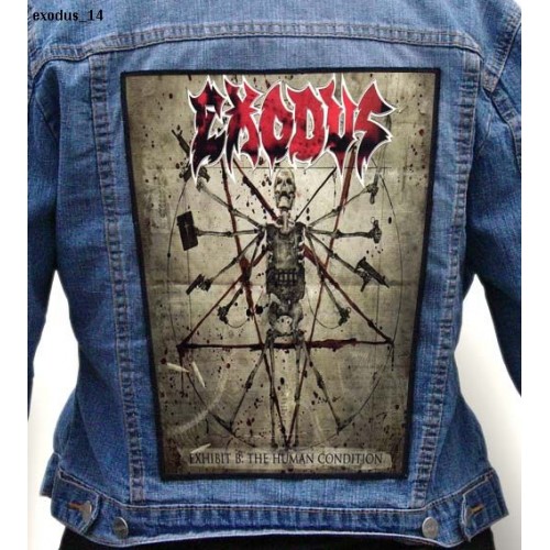 Exodus 14 - Photo Quality Printed Back Patch