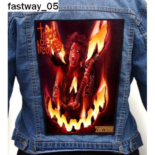 Fastway 05 - Photo Quality Printed Back Patch