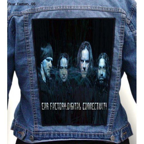 Fear Factory 06 - Photo Quality Printed Back Patch