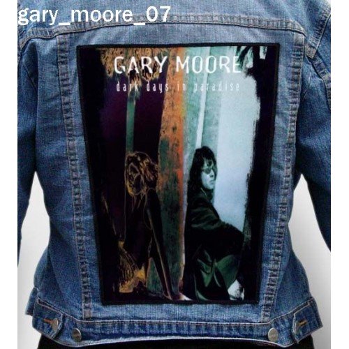 Gary Moore 07 - Photo Quality Printed Back Patch